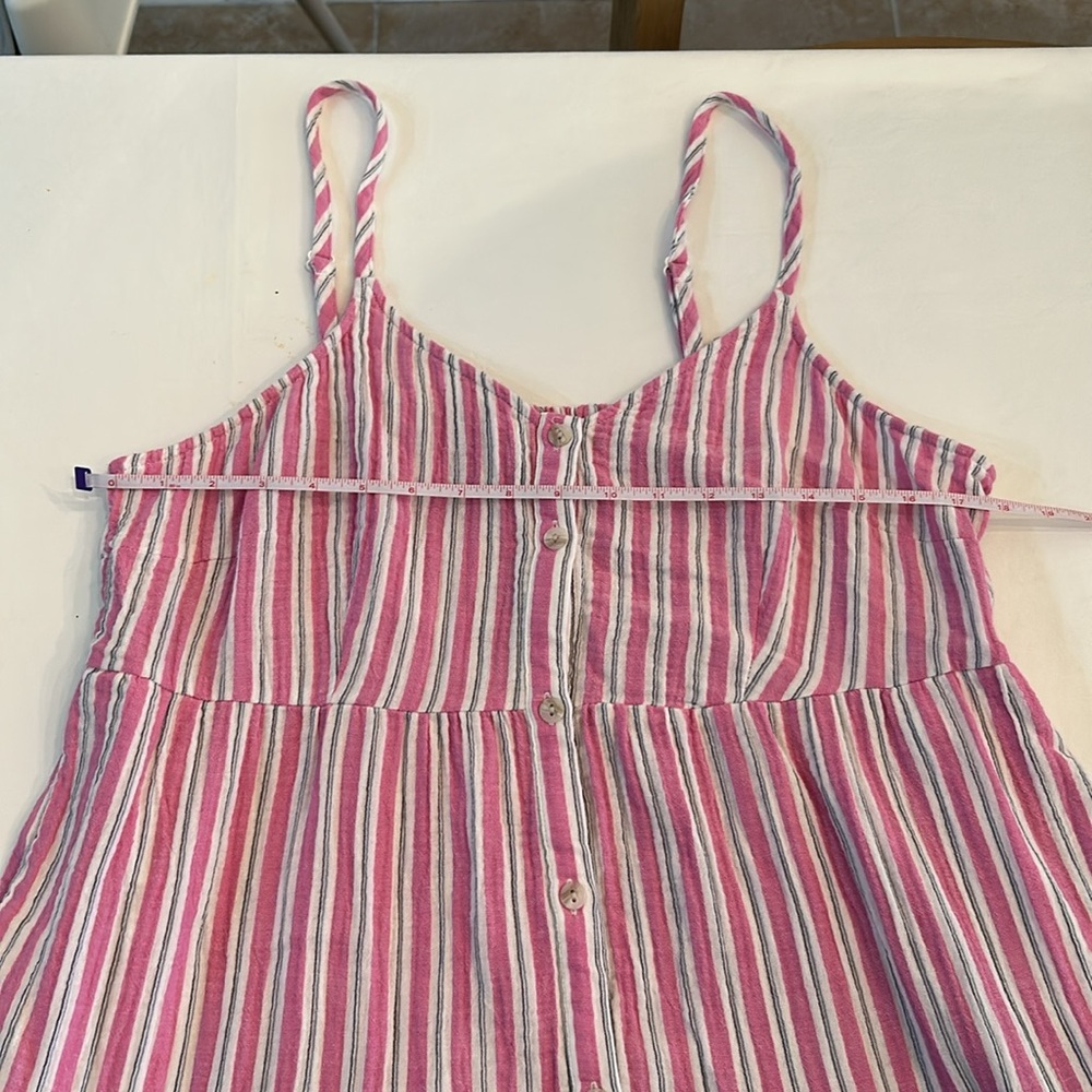 Universal Thread Pink and White Striped Maxi Dress - Picture 4 of 8